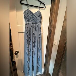 Alfred Angelo RN 24766 Light Blue Dress